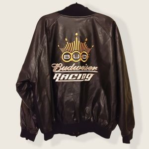 VINTAGE "BUD" BUDWEISER RACING JACKET